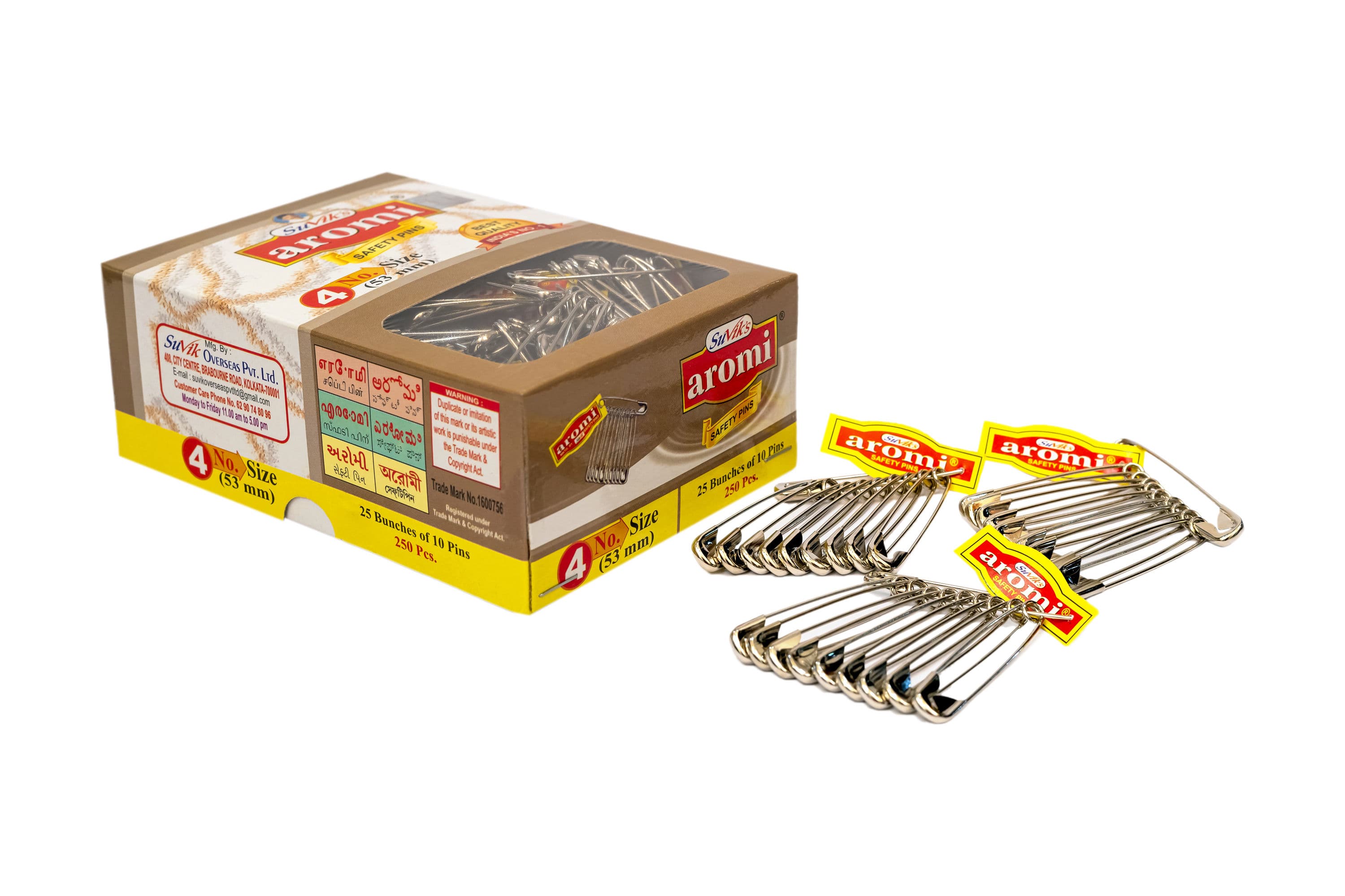 Loose Safety Pins