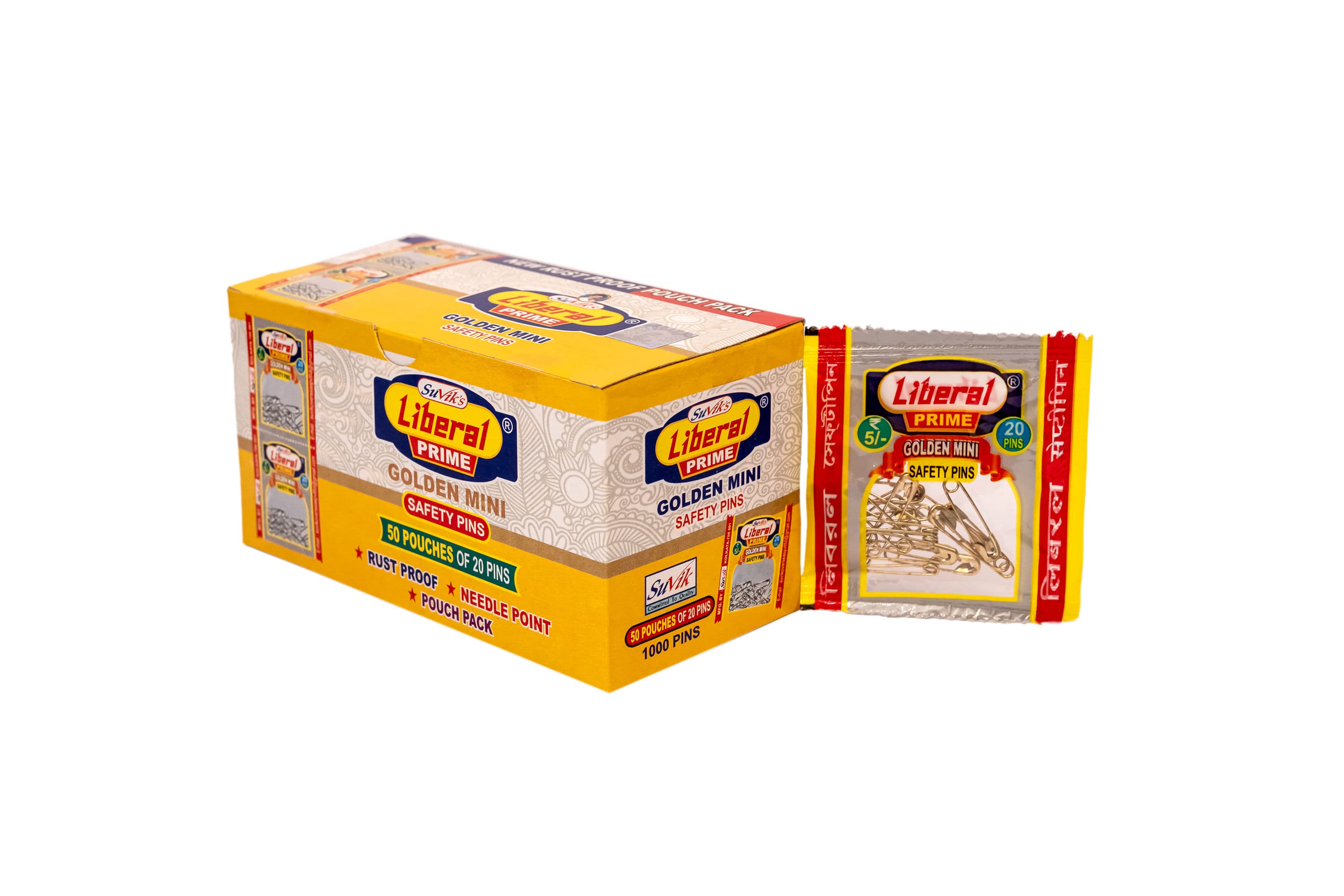 Liberal Golden Mini Size - 00 (50 Pouch)