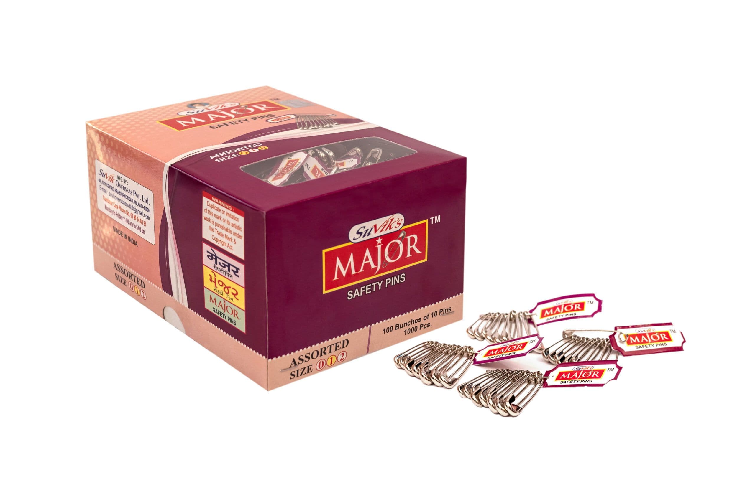 MAJOR Safety Pins